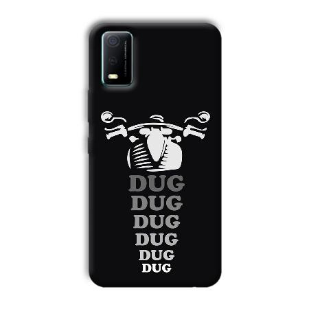 Dug Customized Printed Back Case for Vivo Y3s