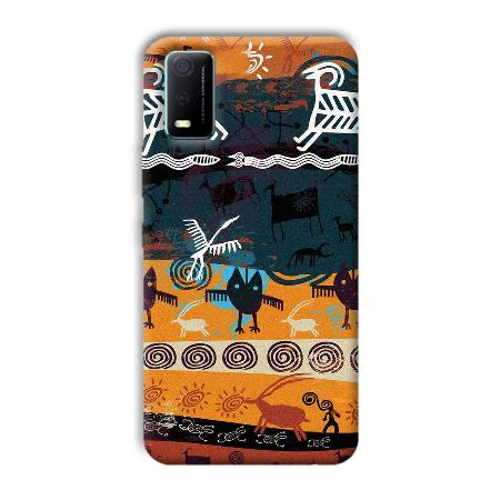 Earth Customized Printed Back Case for Vivo Y3s
