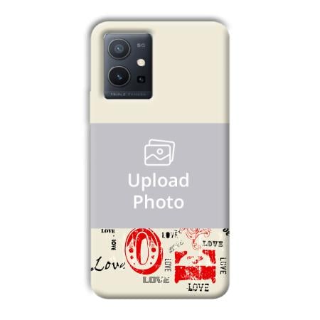 LOVE Customized Printed Back Case for Vivo Y75