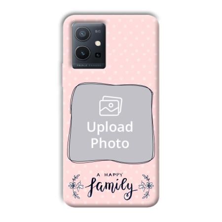 Happy Family Customized Printed Back Case for Vivo Y75