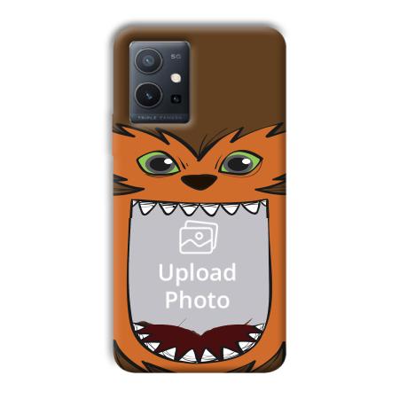 Monkey's Mouth Customized Printed Back Case for Vivo Y75