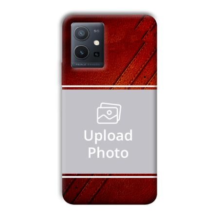 Red Cosco Customized Printed Back Case for Vivo Y75