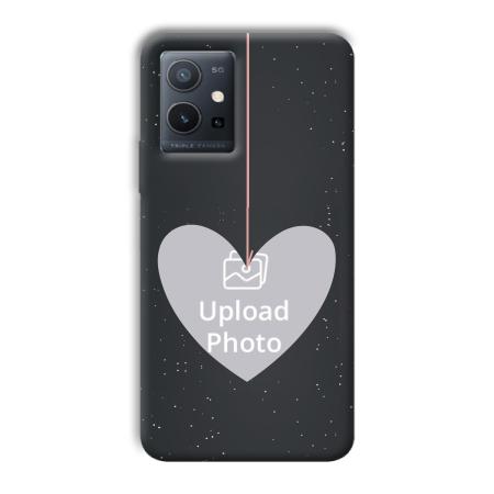 Hearts Customized Printed Back Case for Vivo Y75