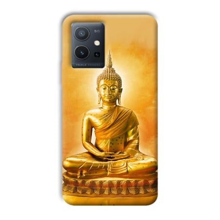 Golden Buddha Customized Printed Back Case for Vivo Y75