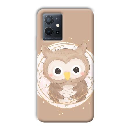 Owlet Customized Printed Back Case for Vivo Y75