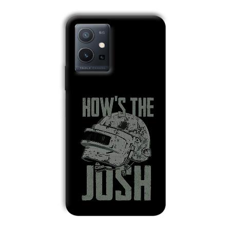 How's The Josh Customized Printed Back Case for Vivo Y75