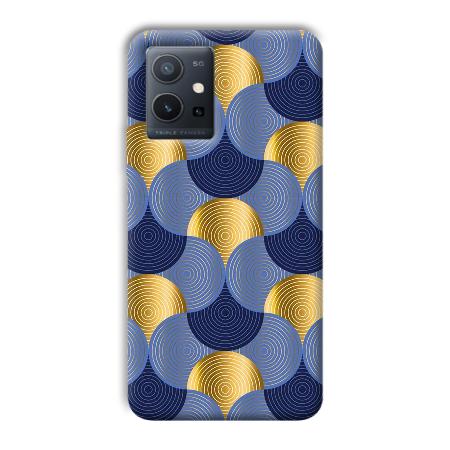 Semi Circle Designs Customized Printed Back Case for Vivo Y75