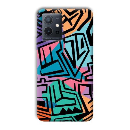 Patterns Customized Printed Back Case for Vivo Y75