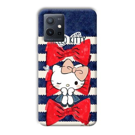 Hello Kitty Customized Printed Back Case for Vivo Y75