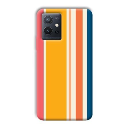 Colorful Pattern Customized Printed Back Case for Vivo Y75