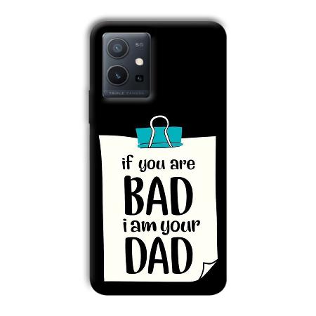 Dad Quote Customized Printed Back Case for Vivo Y75