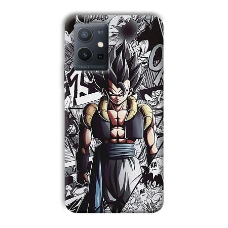 Goku Customized Printed Back Case for Vivo Y75