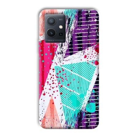 Paint  Customized Printed Back Case for Vivo Y75