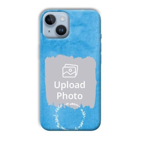 Blue Design Customized Printed Back Case for Apple iPhone 14