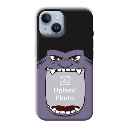 Big Mouth Customized Printed Back Case for Apple iPhone 14