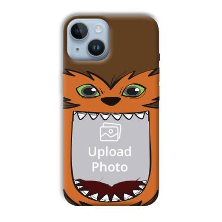 Monkey's Mouth Customized Printed Back Case for Apple iPhone 14