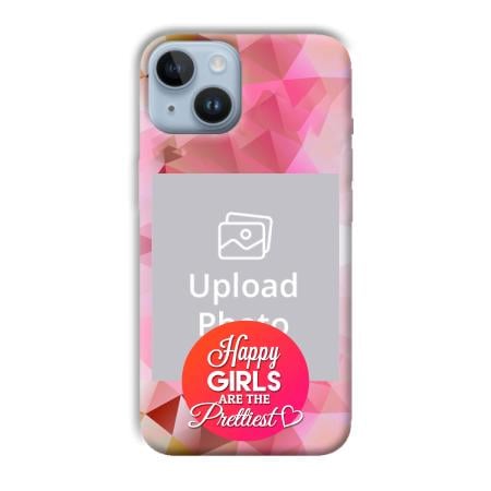 Happy Girls Customized Printed Back Case for Apple iPhone 14