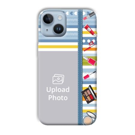 Makeup Theme Customized Printed Back Case for Apple iPhone 14