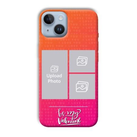 To My Valentine Customized Printed Back Case for Apple iPhone 14