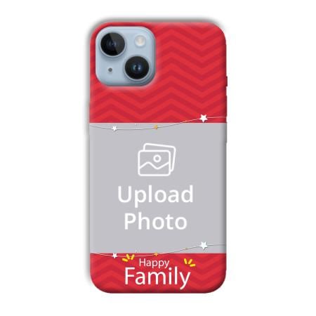 Happy Family Customized Printed Back Case for Apple iPhone 14