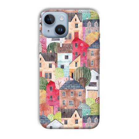Colorful Homes Customized Printed Back Case for Apple iPhone 14