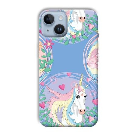 The Unicorn Customized Printed Back Case for Apple iPhone 14