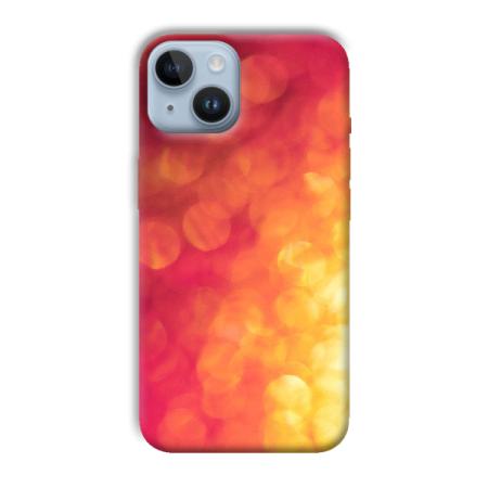 Red Orange Customized Printed Back Case for Apple iPhone 14