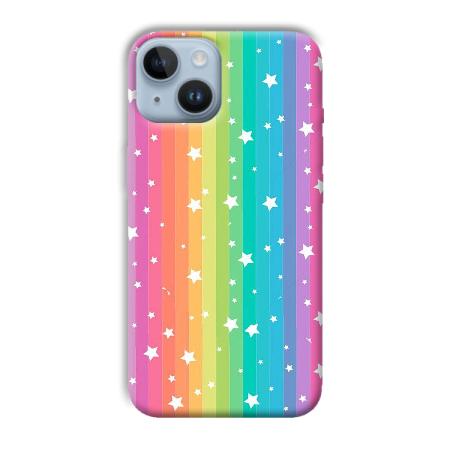 Starry Pattern Customized Printed Back Case for Apple iPhone 14