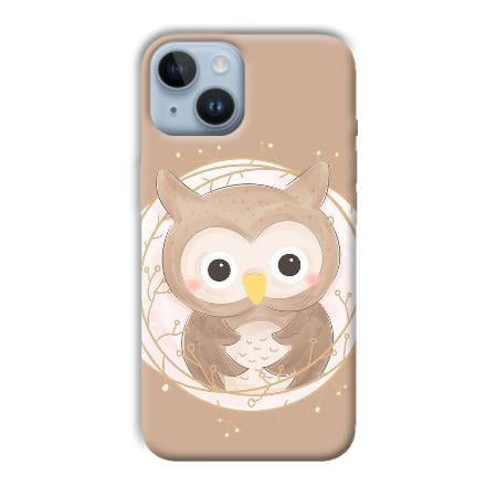 Owlet Customized Printed Back Case for Apple iPhone 14