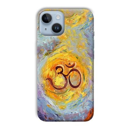Om Customized Printed Back Case for Apple iPhone 14