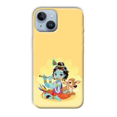 Baby Krishna Customized Printed Back Case for Apple iPhone 14