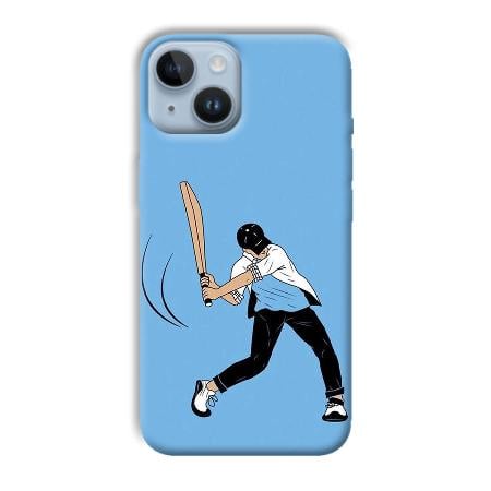 Cricketer Customized Printed Back Case for Apple iPhone 14