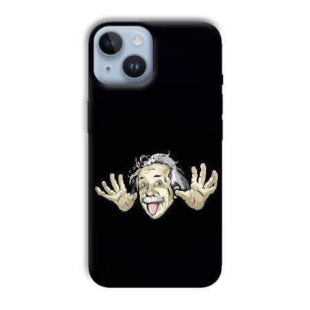 Einstein Customized Printed Back Case for Apple iPhone 14