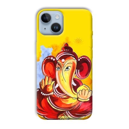 Ganesha Ji Customized Printed Back Case for Apple iPhone 14