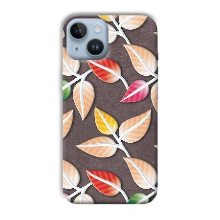 Leaves Customized Printed Back Case for Apple iPhone 14
