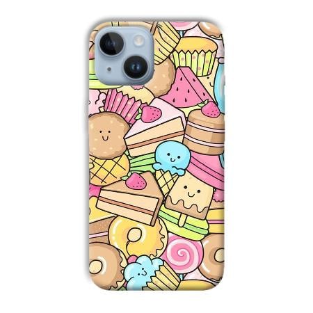 Love Desserts Customized Printed Back Case for Apple iPhone 14