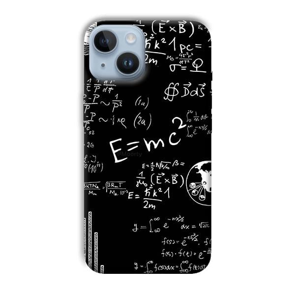 E is Equal To MC2 Customized Printed Back Case for Apple iPhone 14