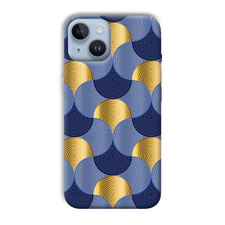 Semi Circle Designs Customized Printed Back Case for Apple iPhone 14