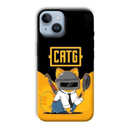 CATG Customized Printed Back Case for Apple iPhone 14