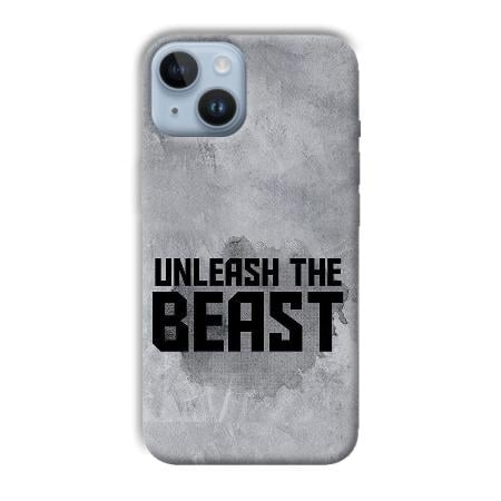 Unleash The Beast Customized Printed Back Case for Apple iPhone 14