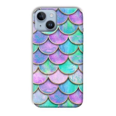 Mermaid Design Customized Printed Back Case for Apple iPhone 14