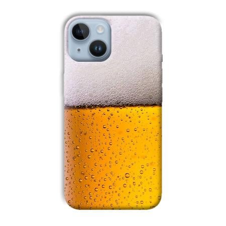 Beer Design Customized Printed Back Case for Apple iPhone 14