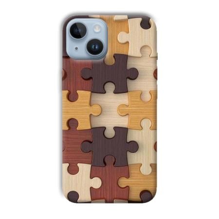 Puzzle Customized Printed Back Case for Apple iPhone 14