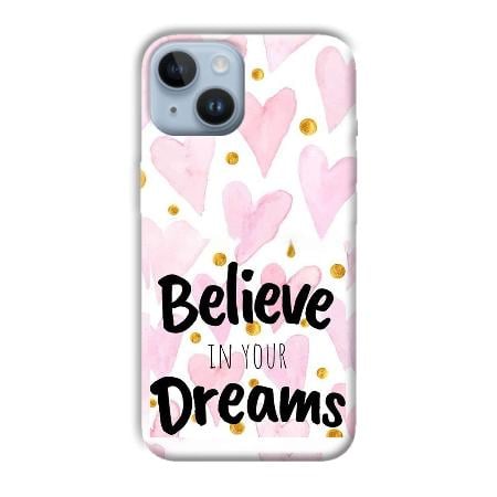 Believe Customized Printed Back Case for Apple iPhone 14