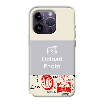 LOVE Customized Printed Back Case for Apple iPhone 14 Pro