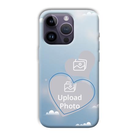 Cloudy Customized Printed Back Case for Apple iPhone 14 Pro