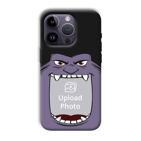 Big Mouth Customized Printed Back Case for Apple iPhone 14 Pro