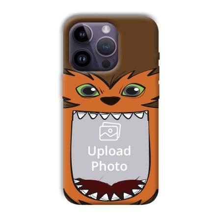 Monkey's Mouth Customized Printed Back Case for Apple iPhone 14 Pro