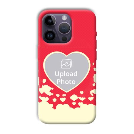 Heart Customized Printed Back Case for Apple iPhone 14 Pro