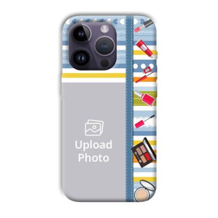Makeup Theme Customized Printed Back Case for Apple iPhone 14 Pro